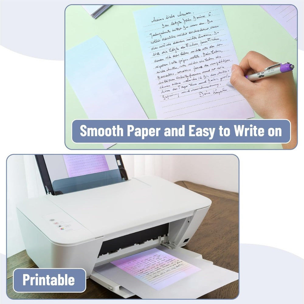 Mr. Pen- Stationery Writing Paper Set with Envelopes, 8.18" x 5.5"